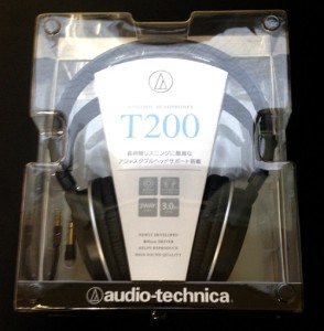 audio-technica 密閉型ヘッドホン ATH-T200　01